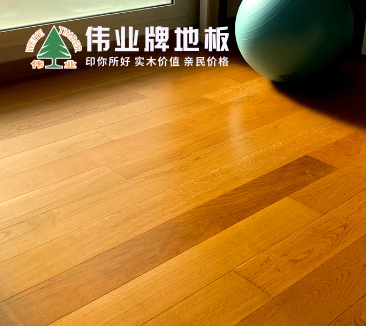 伟业牌地板——零醛添加，全心守护您的家
